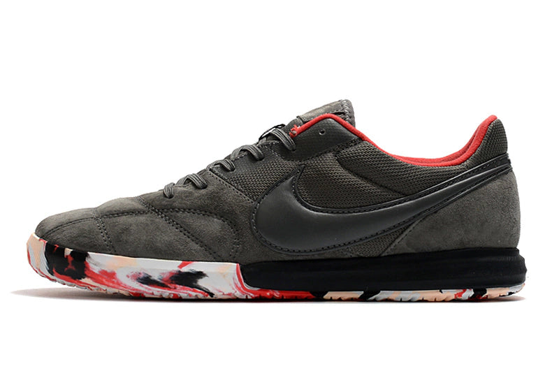 Chuteira Nike Premier 2 Futsal IC - Cinza
