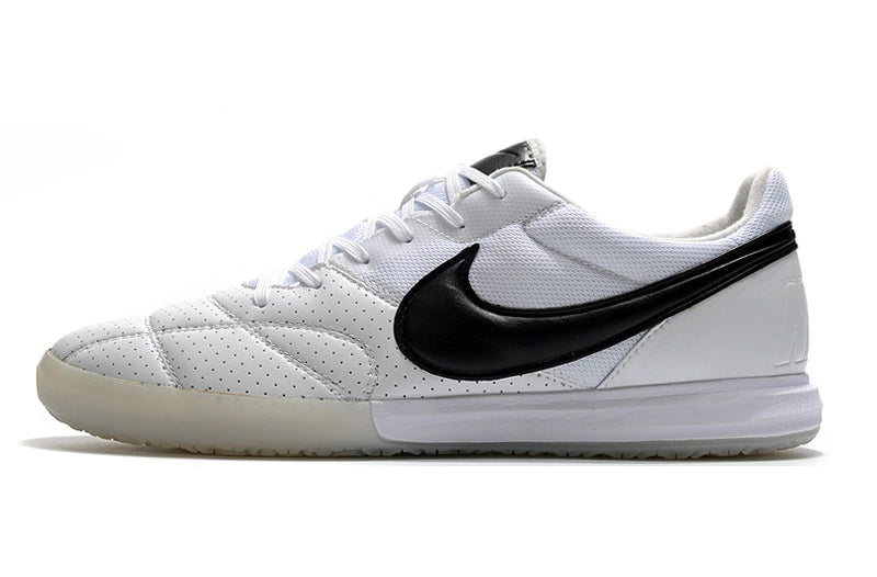 Chuteira Nike Premier 2 Futsal IC - Branco/Preto