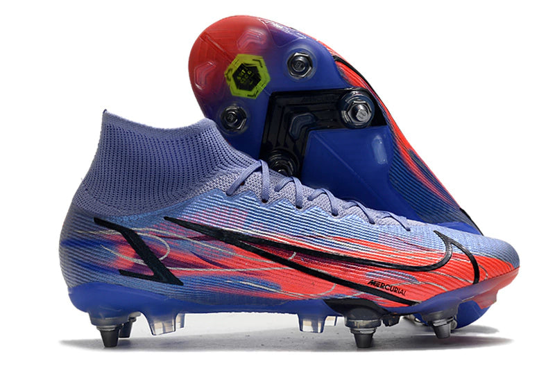 Chuteira Nike Mercurial Superfly 8 Elite SG "Mbappé Flames"