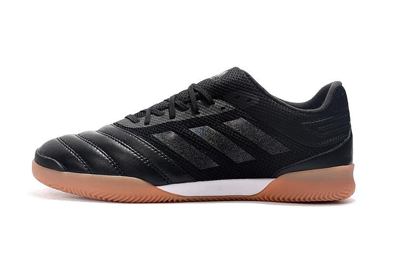 Chuteira Adidas Copa 20.1 Futsal - Preto/Marrom