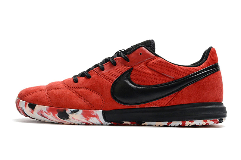 Chuteira Nike Premier 2 Futsal IC - Vermelho/Preto