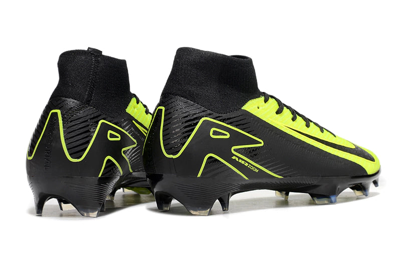 Chuteira Nike Mercurial Superfly 10 Elite Campo - Preto/Verde