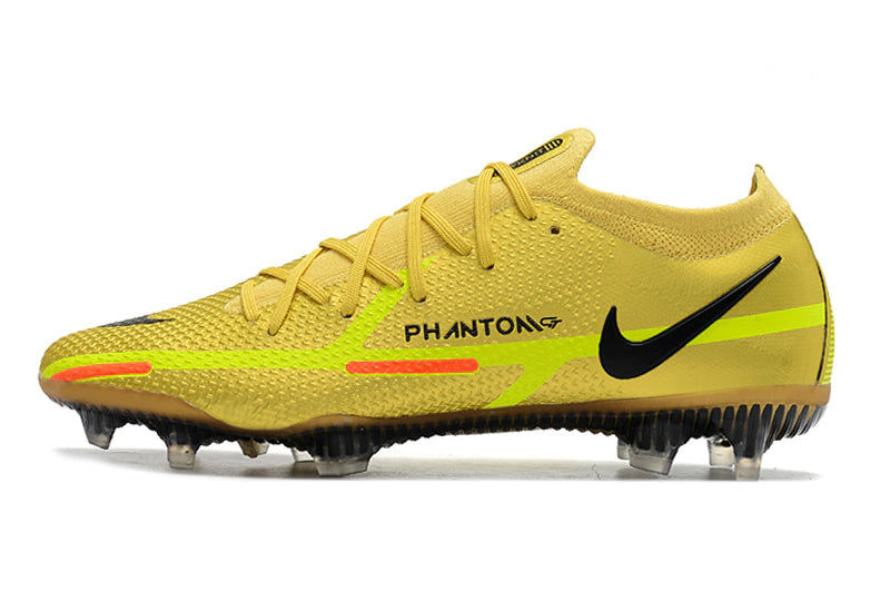 Chuteira Nike Campo Phantom GT 2 Elite FG - Dourado