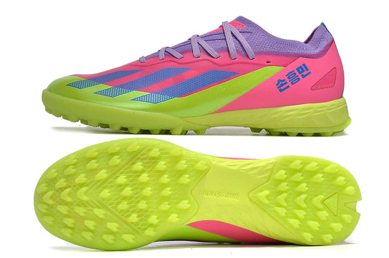 Chuteira Adidas X CrazyFast.1 Society TF "Son"