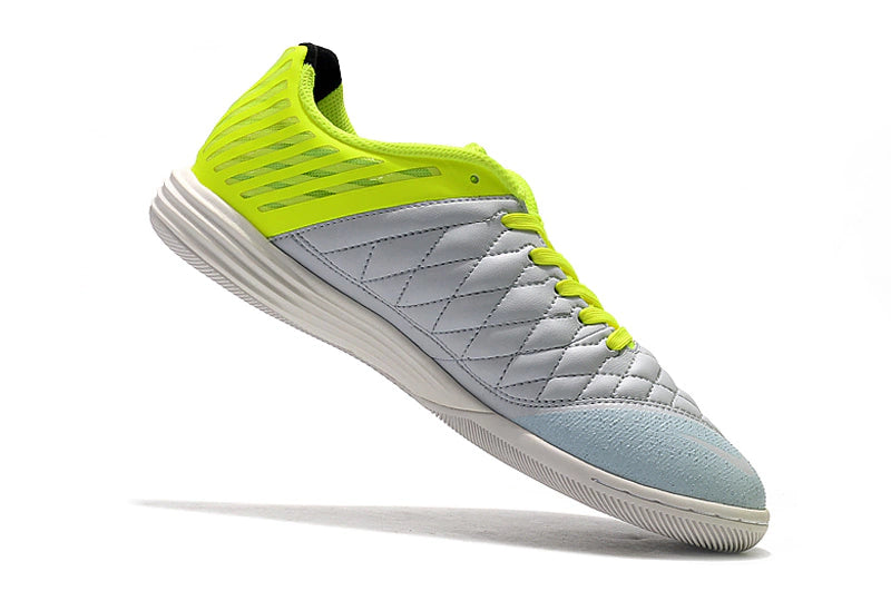 Chuteira Nike Lunar Gato Futsal - Branco/Amarelo