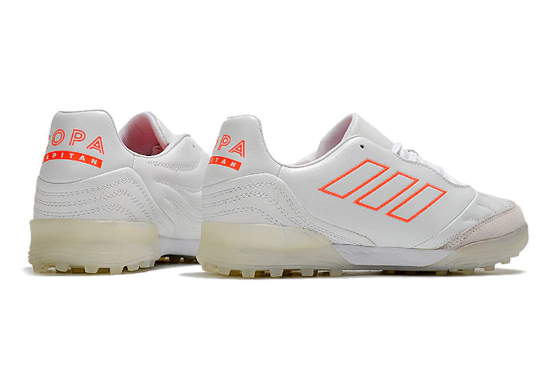 Chuteira Adidas Copa Kapitan 21 Society - Branco/Vermelho