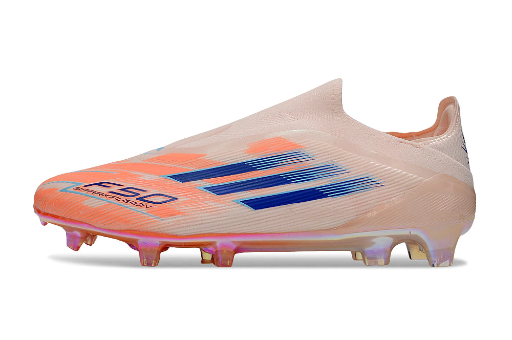 Chuteira Adidas F50 X Campo - Rosa/Laranja