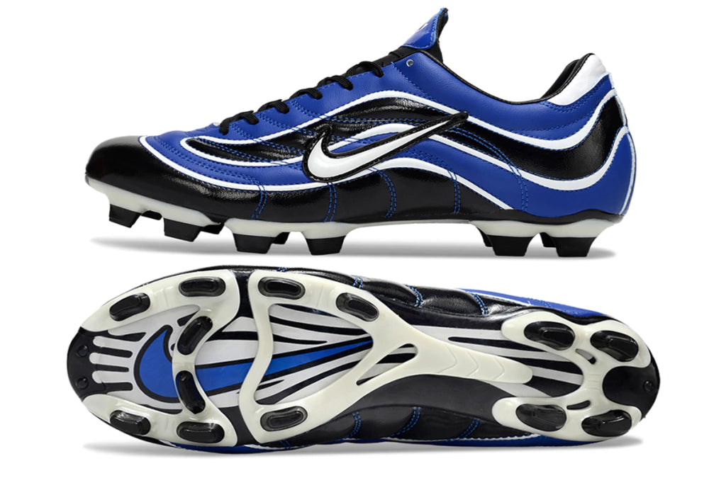 Chuteira Nike Mercurial Vapor 1998 FG - Preto/Azul