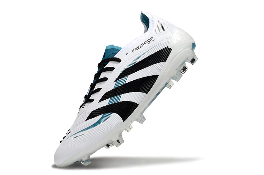 Chuteira Adidas Predator Elite 25 Campo FG - Branco/Preto