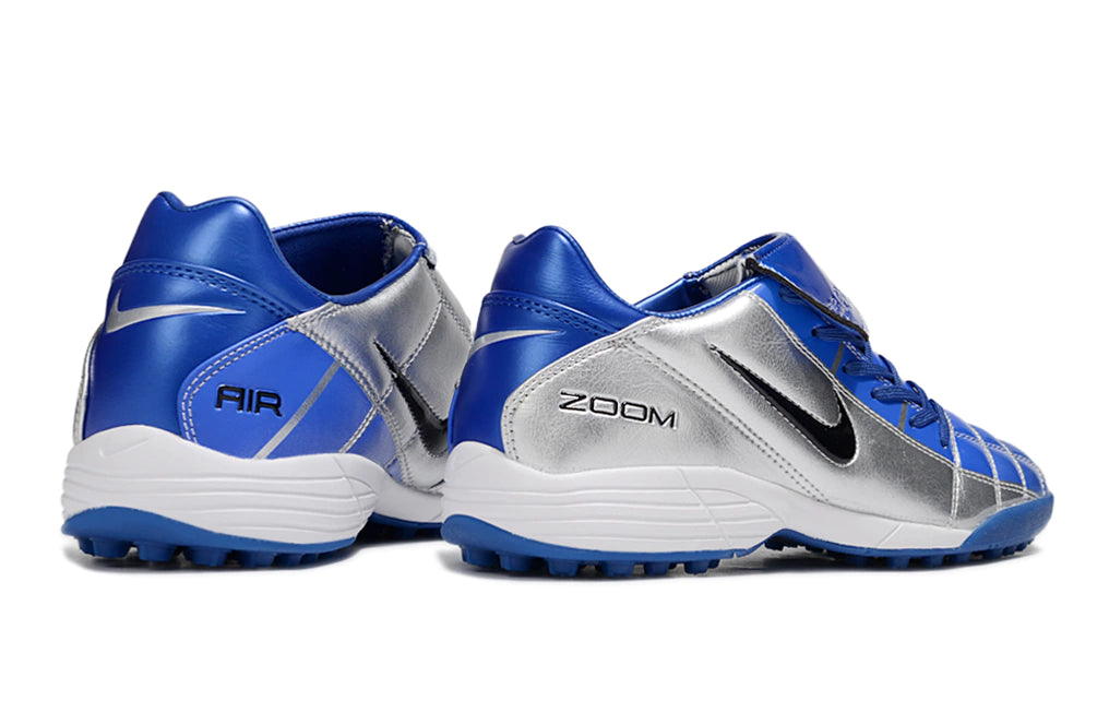 Chuteira Nike Total 90 Society - Prata/Azul