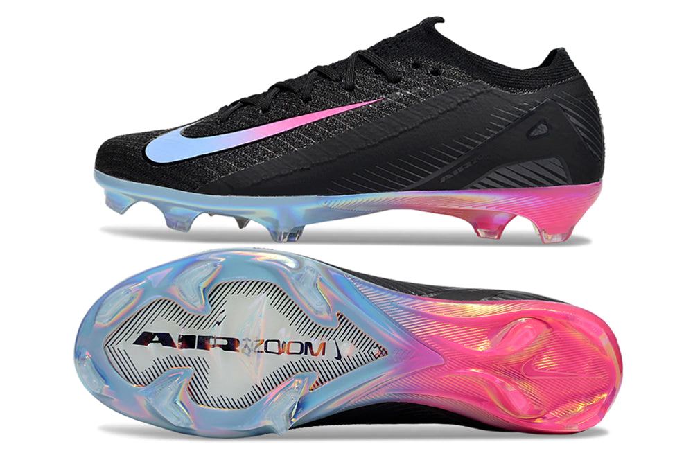 Chuteira Nike Air Zoom Mercurial Vapor 16 Elite FG - Preto/Rosa