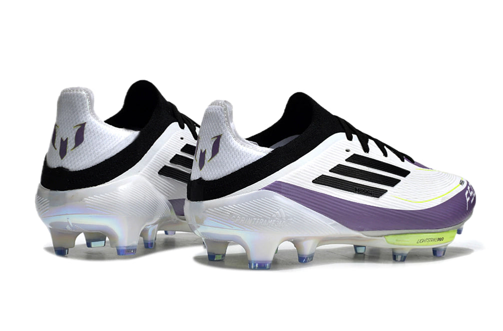 Chuteira Adidas F50.1 Elite Campo - Branco/Roxo