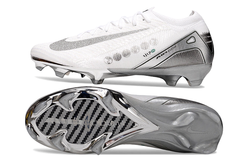 Chuteira Nike Air Zoom Mercurial Vapor 16 Elite FG - Branco