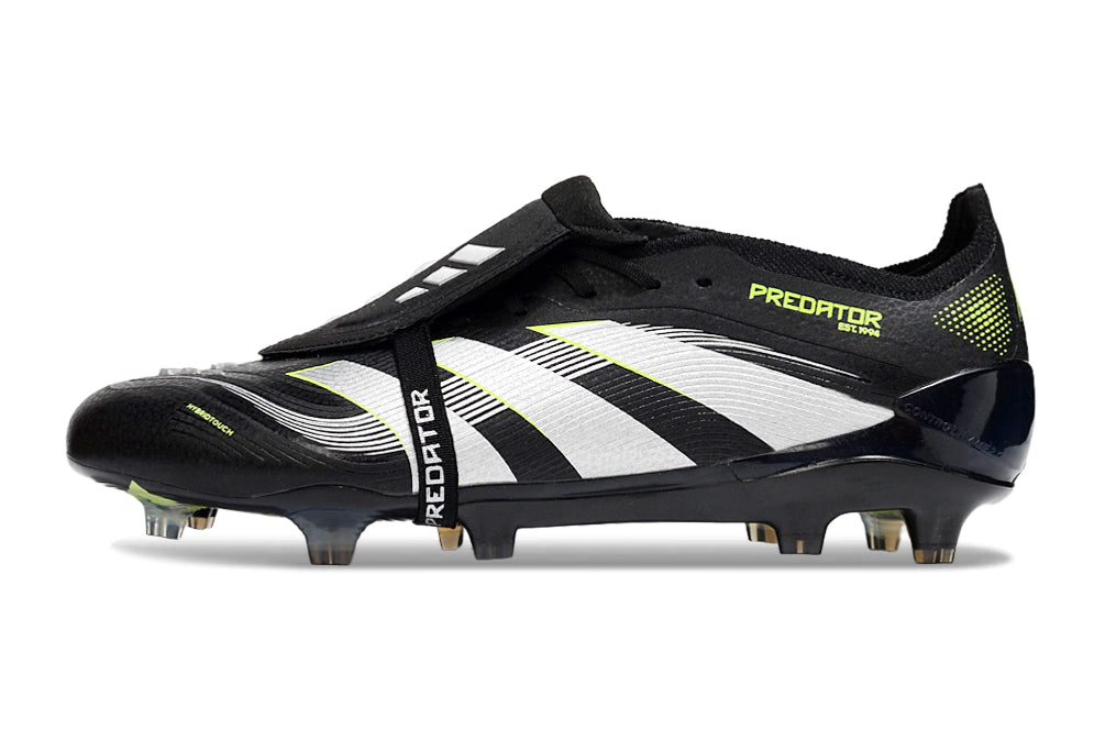 Chuteira Adidas Predator Elite Tongue 25 Campo - Preto/Branco