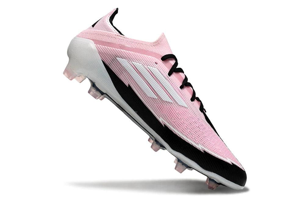 Chuteira Adidas F50 X Campo - Rosa/Branco