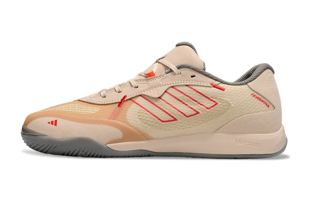 Chuteira Adidas Fevernova Futsal - Marrom