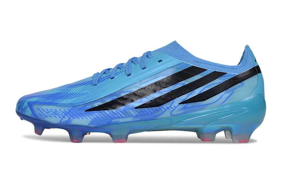 Chuteira Adidas F50 Hyperfast Eltie FG - Azul