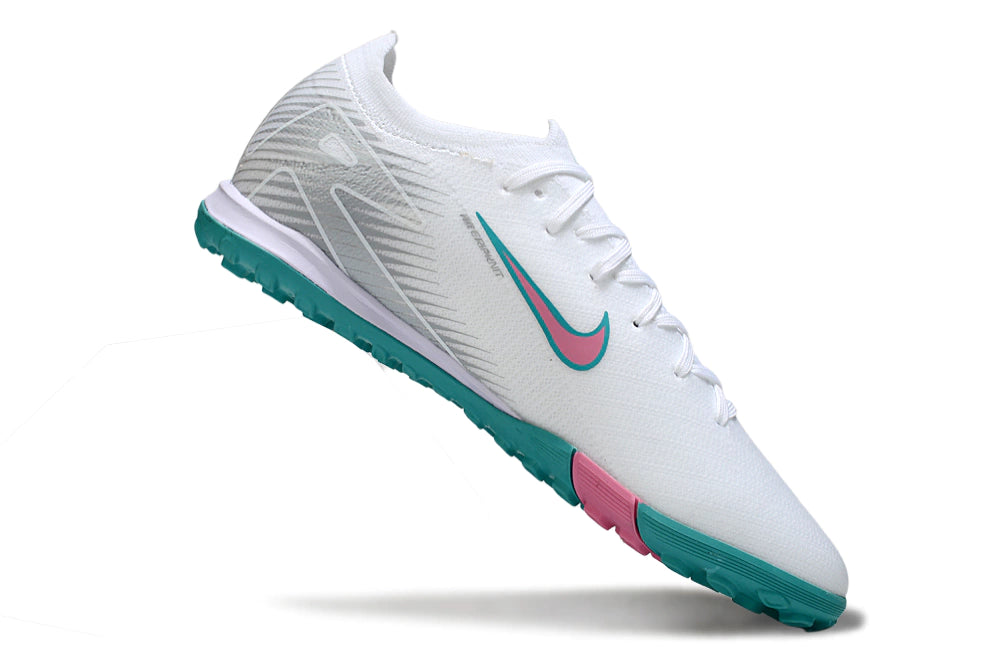 Chuteira Nike Mercurial Vapor 16 Elite Society - Branco/Rosa