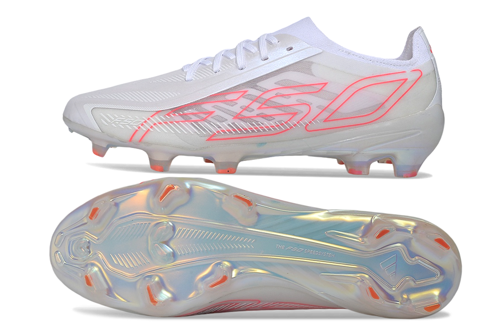 Chuteira Adidas F50 Hyperfast Eltie FG - Branco