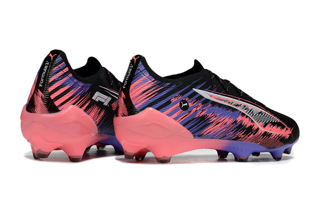 Chuteira Puma Ultra 5 Carbon FG - Preto/Roxo
