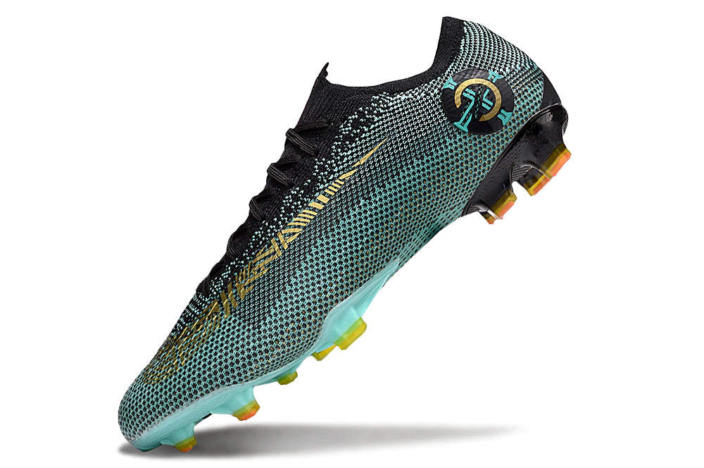 Chuteira Nike Air Zoom Mercurial Vapor 12 Elite FG - Azul/Preto