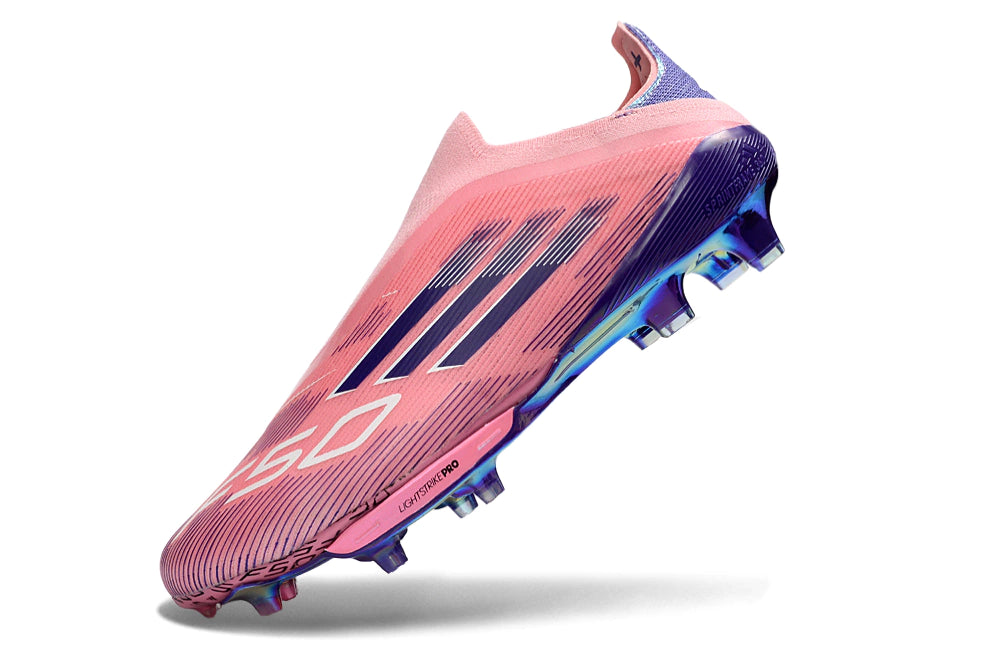 Chuteira Adidas F50+ Elite Campo - Rosa