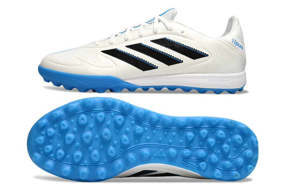 Chuteira Adidas Copa Pure 3 Society - Branco/Azul