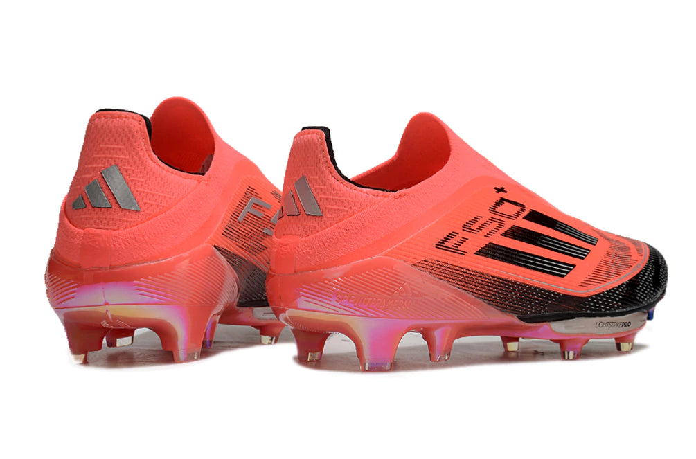 Chuteira Adidas F50+ Elite Campo - Laranja/Preto