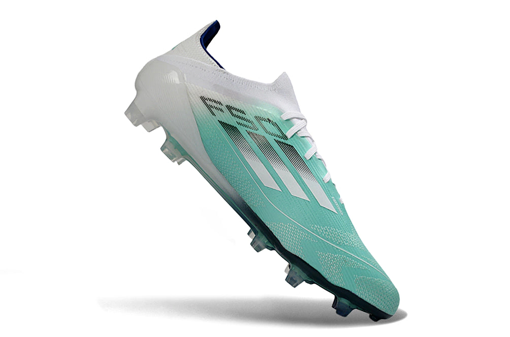 Chuteira Adidas F50 X Campo - Azul/Branco