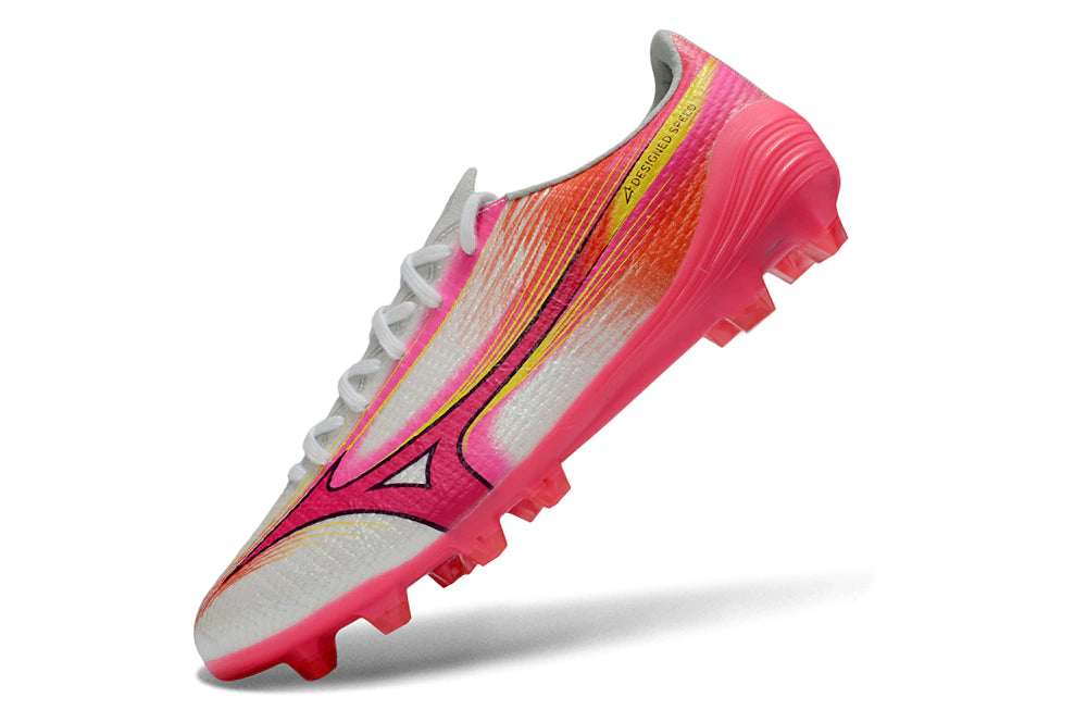 Chuteira Mizuno Alpha Japan 3 FG - Rosa