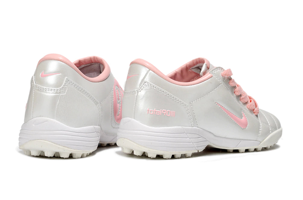 Chuteira Nike Total 90 Society - Prata/Rosa