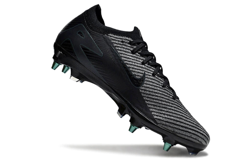 Chuteira Nike Air Zoom Mercurial Vapor 16 Elite SG - Preto/Azul/Branco