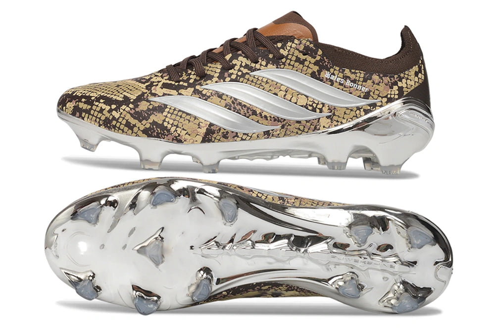 Chuteira Adidas Predator Elite 26 Campo FG - Marrom