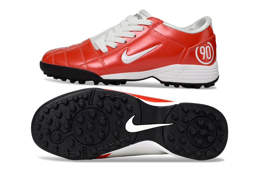 Chuteira Nike Total 90 Society - Vermelho/Branco