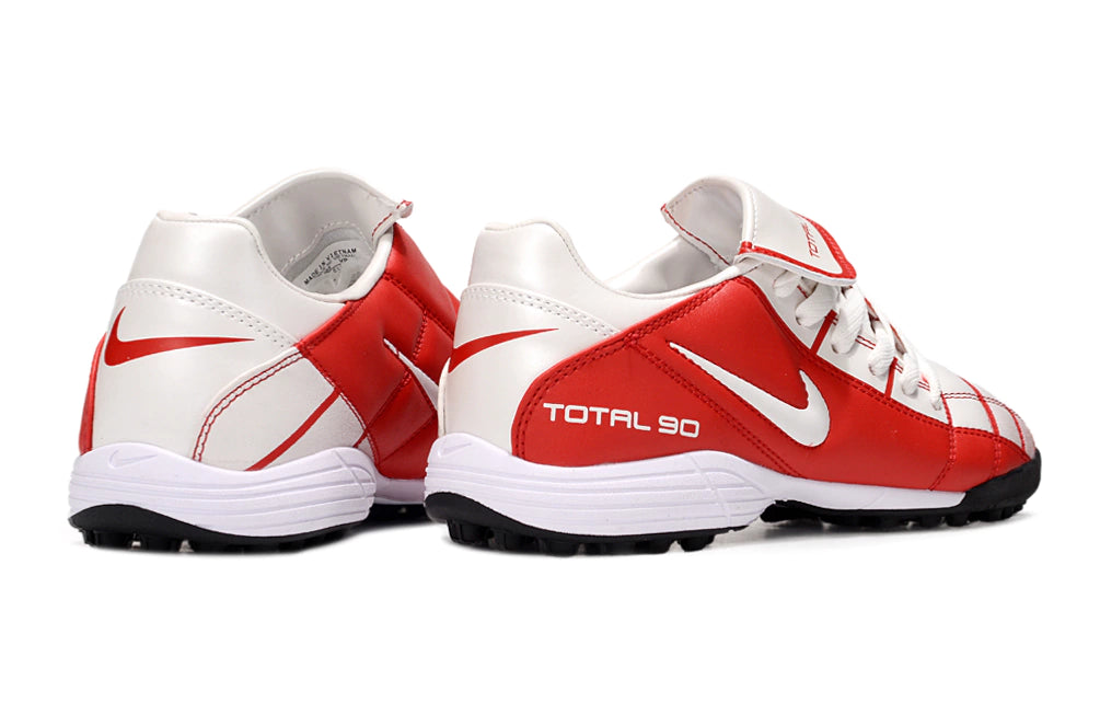 Chuteira Nike Total 90 Society - Vermelho/Branco