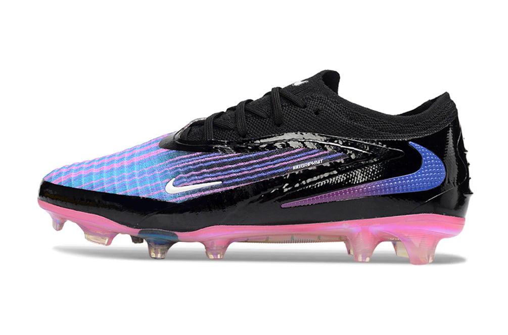 Chuteira Campo NIKE Phantom 6 Elite FG - Preto/Roxo