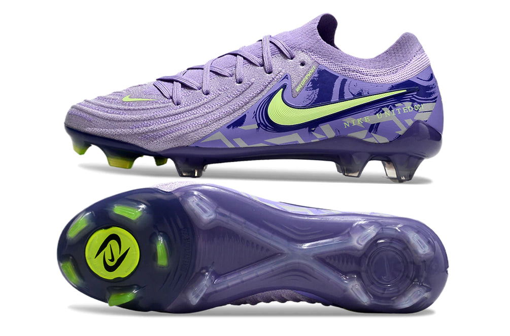 Chuteira Nike Campo Phantom GX2 Elite Campo FG Roxo - Roxo "United Pack"