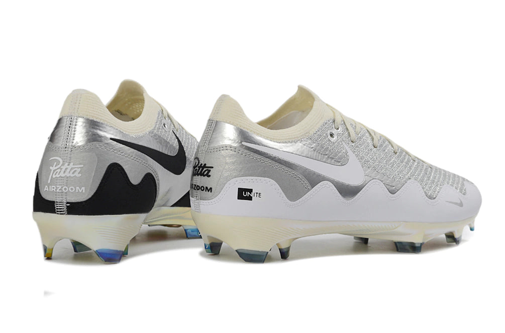Chuteira Nike Air Zoom Mercurial Vapor 16 Elite FG - Preto/Prata