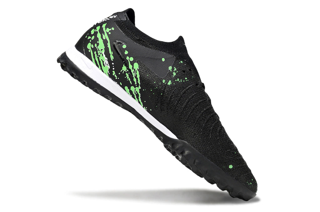 Chuteira Nike Phantom GX 2 Elite Society TF - Preto/Verde