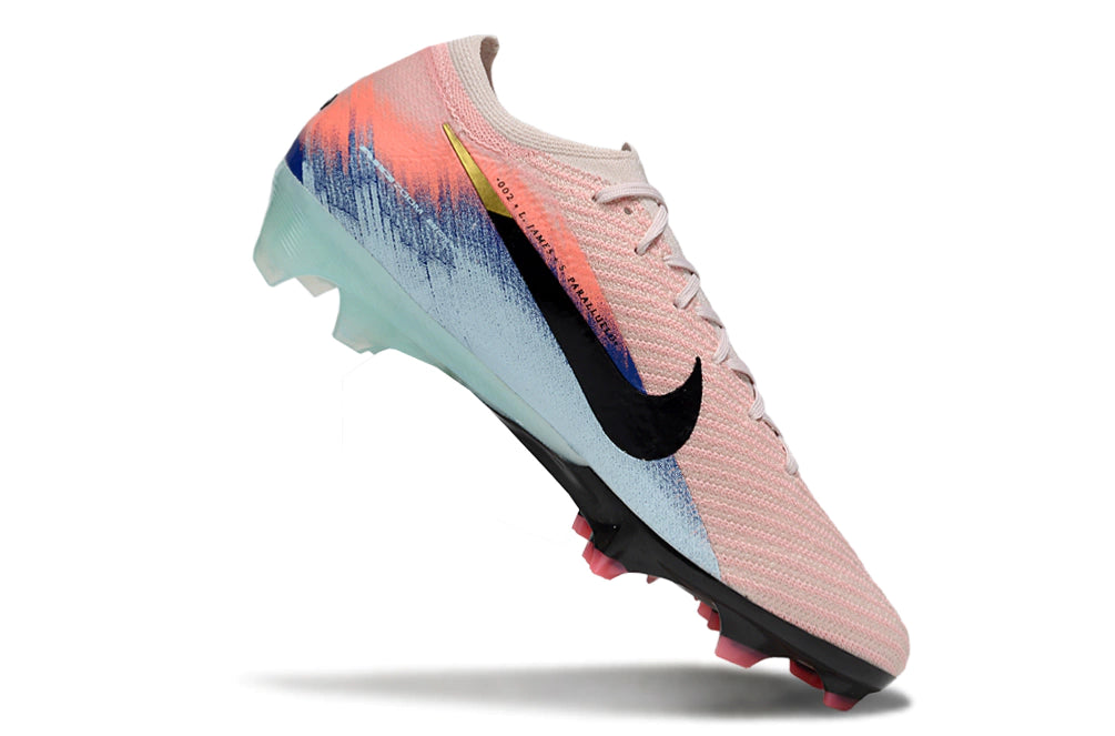 Chuteira Nike Air Zoom Mercurial Vapor 16 Elite FG - Rosa/Azul