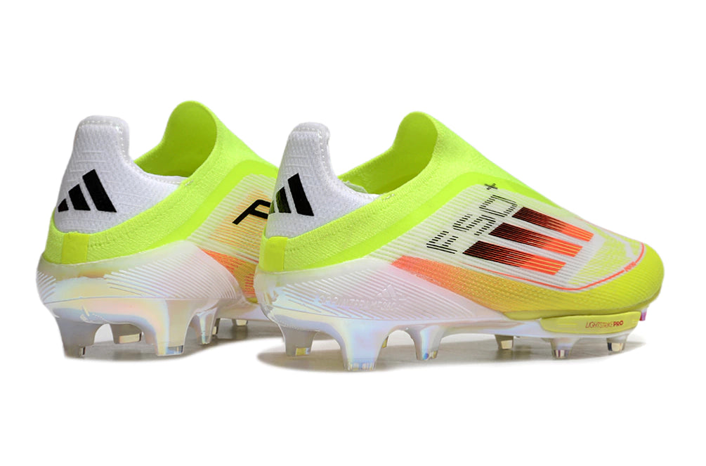 Chuteira Adidas F50+ Elite Campo - Verde/Vermelho
