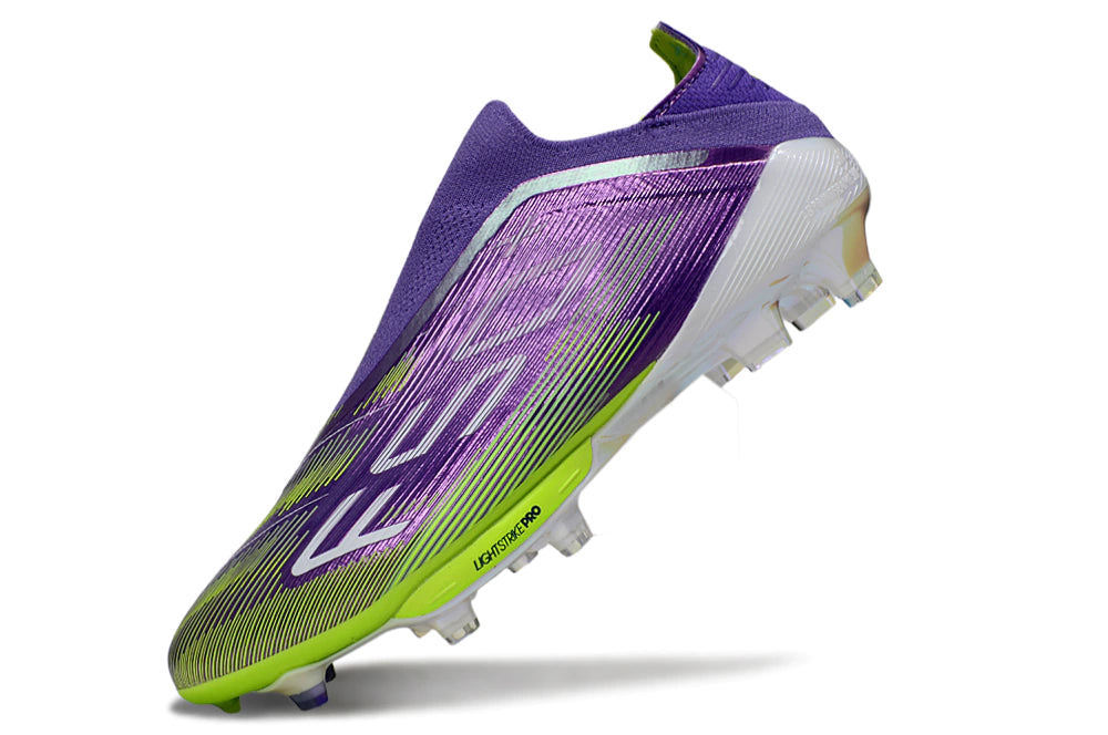 Chuteira Adidas F50+ Elite Campo - Roxo/Verde