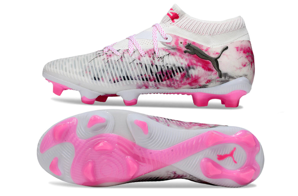 Chuteira Puma Future 8 Ultimate Campo FG - Rosa