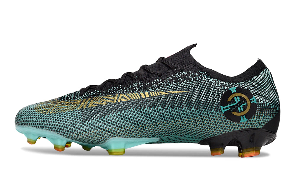 Chuteira Nike Air Zoom Mercurial Vapor 12 Elite FG - Azul/Preto