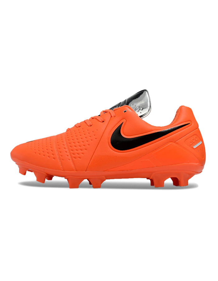 Chuteira Nike Tiempo CTR360 Maestri 3 Campo FG - Laranja/Preto