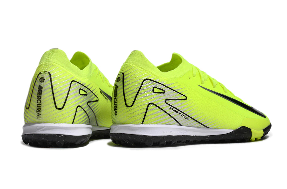 Chuteira Nike Mercurial Vapor 16 Elite Society - Verde/Preto/Prata