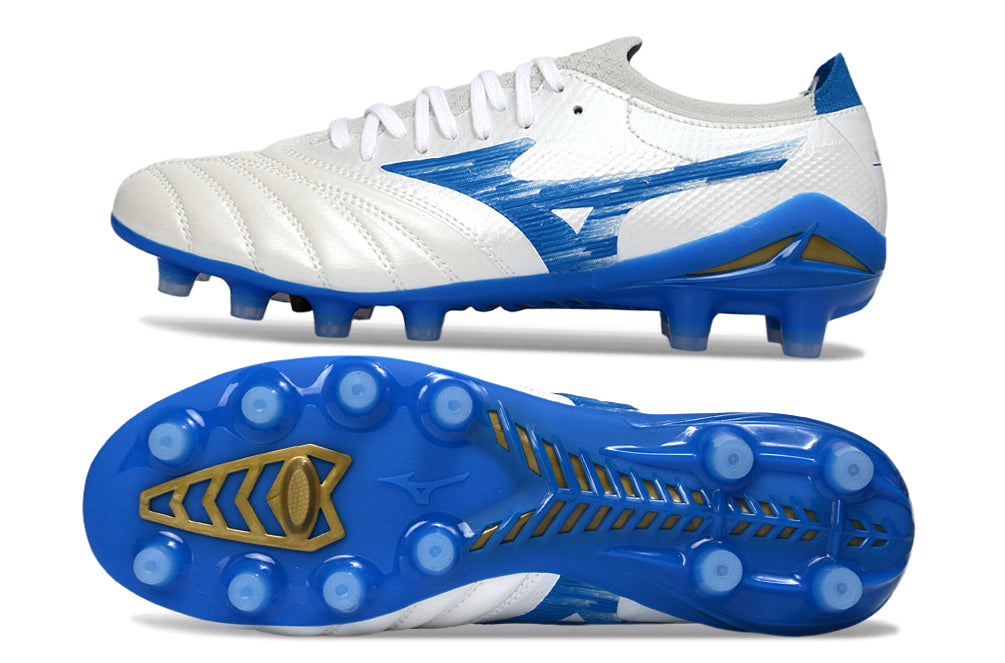 Chuteira Mizuno Morelia Neo 4 Campo - Azul