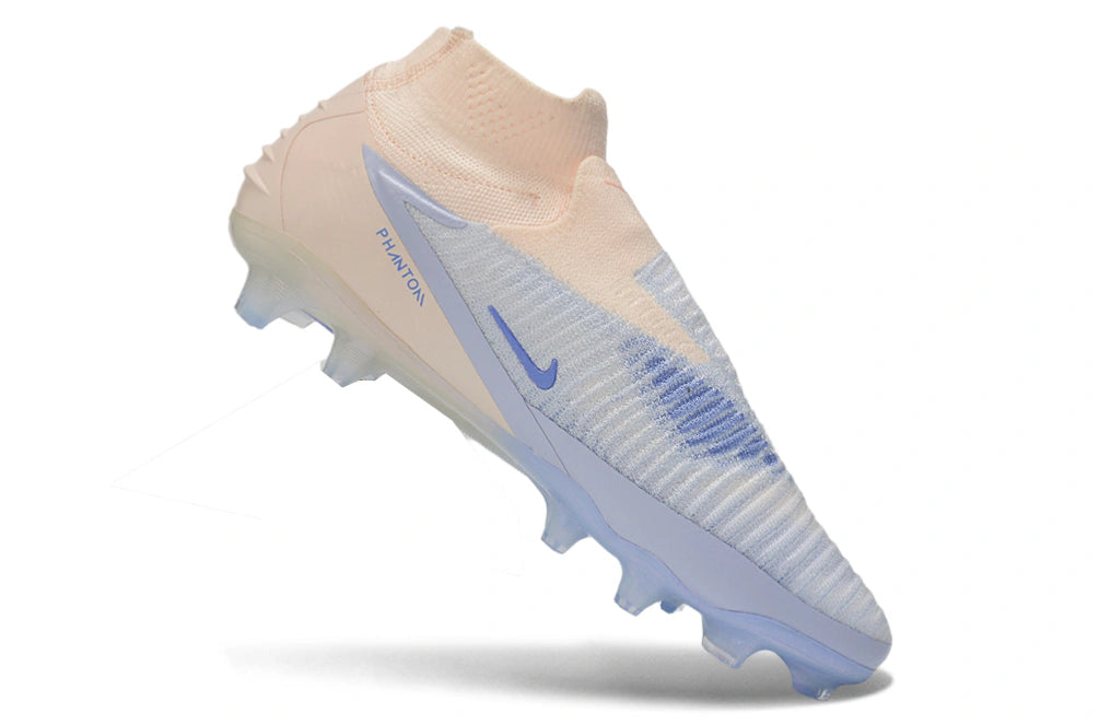 Chuteira Nike Phantom 6 Elite Botinha Campo - Azul