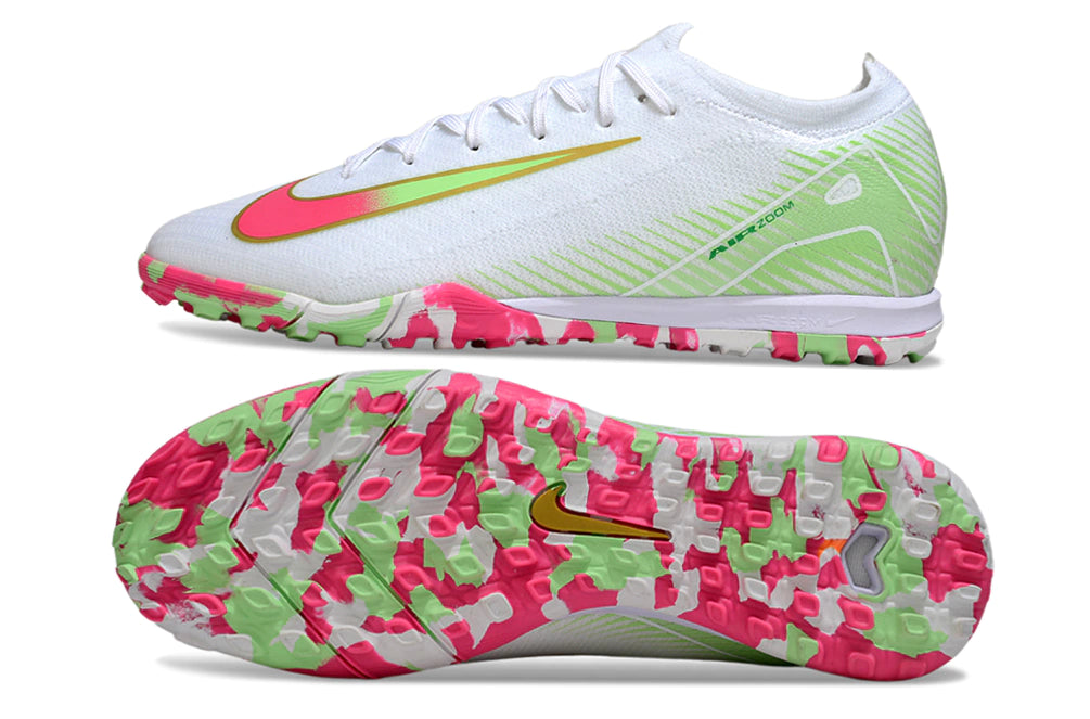 Chuteira Nike Mercurial Vapor 16 Elite Society - Branco/Verde