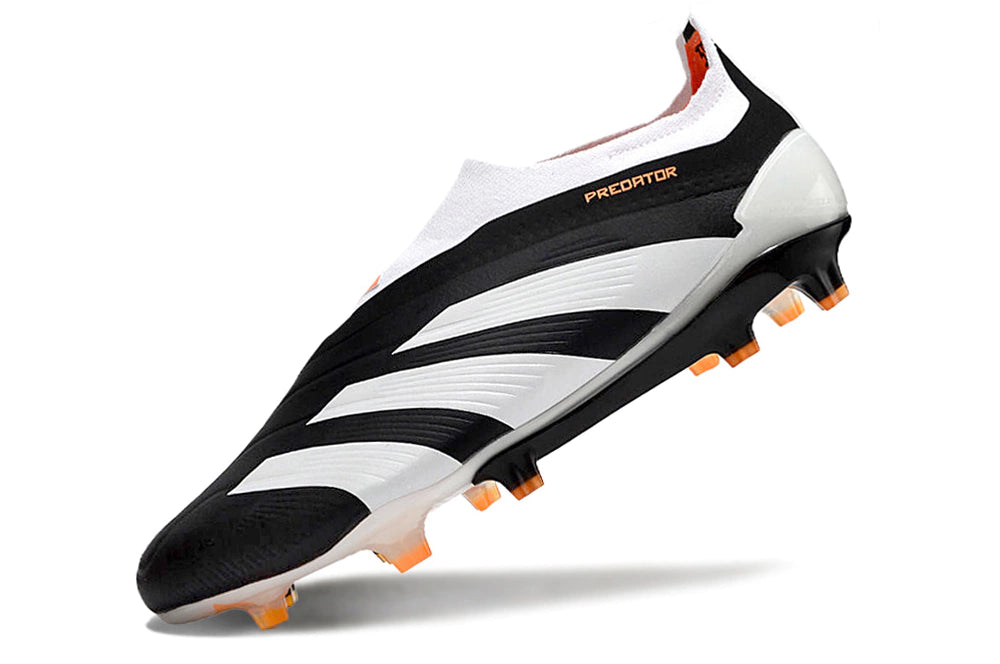 Chuteira Adidas Predstrike Elite Laceless Campo - Preto/Branco